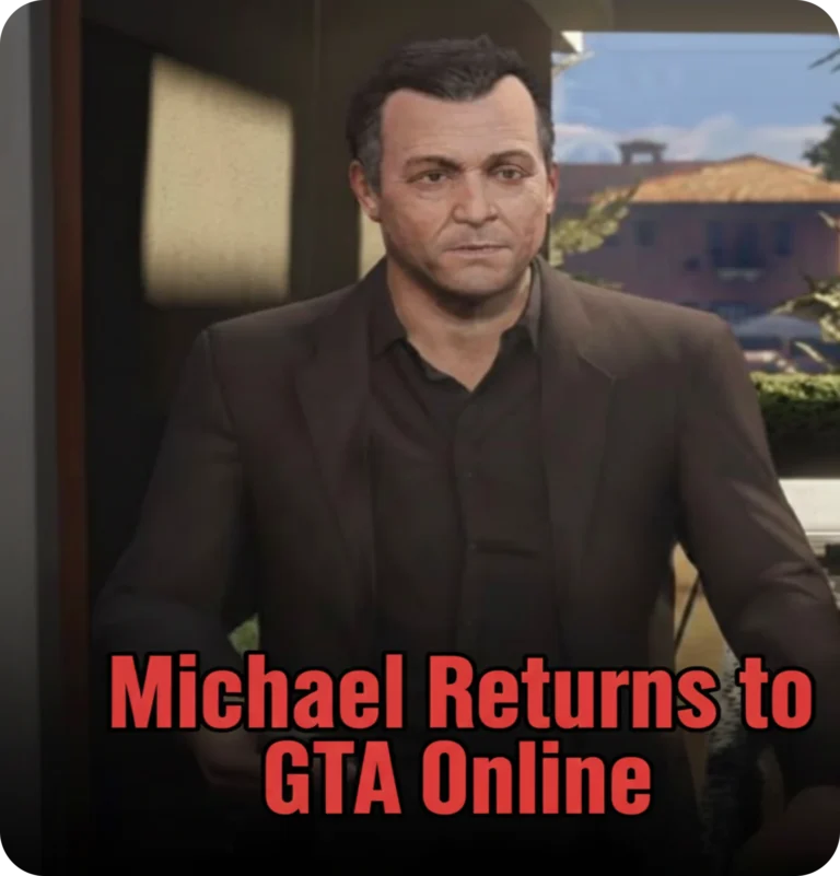 Michael returns in GTA Online with new update