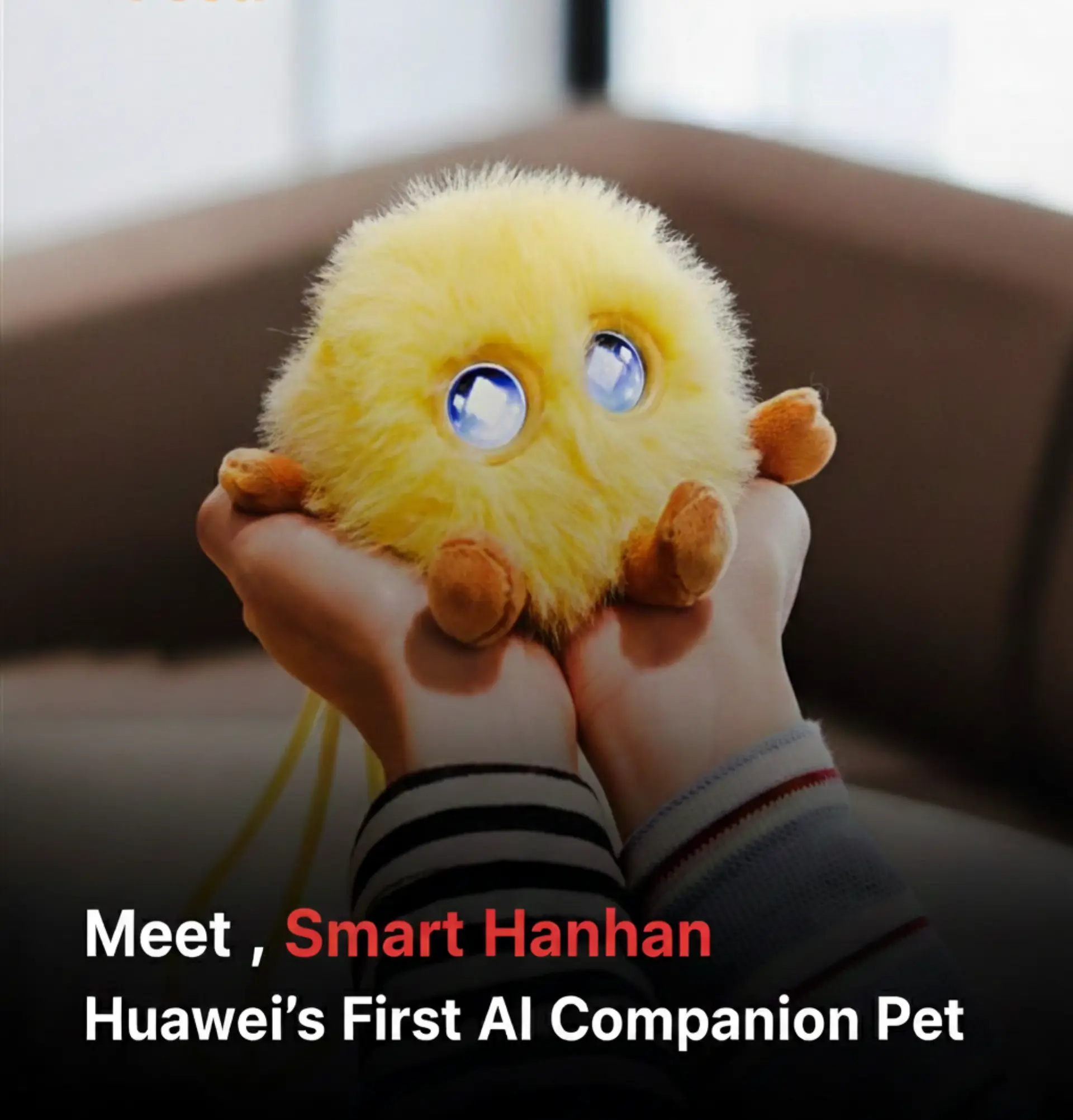 Huawei Smart HanHan AI emotional support companion plush toy