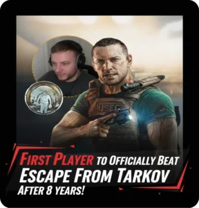 First player beats Escape From Tarkov gaming achievement image